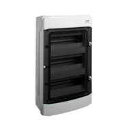 Noark plast. obudowa instal., natynk., IP65,4 rzędy, 4x12 modułów PHS 48T