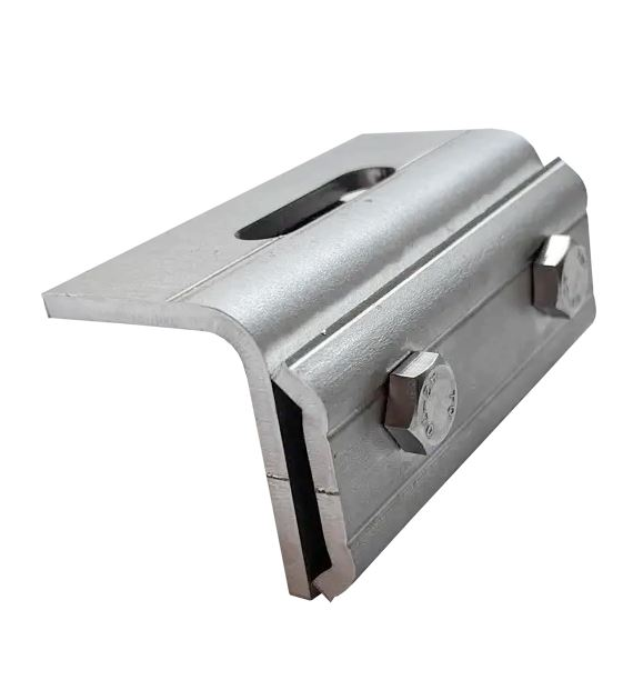 Uchwyt na rąbek regulowany 100mm 10x4,5x0,5