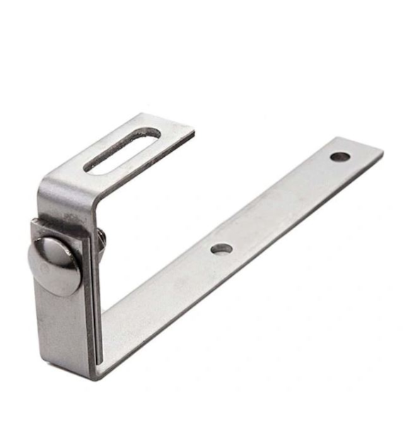 Uchwyt J 230x30x4mm regulowany ( gont bitumiczny/papa )