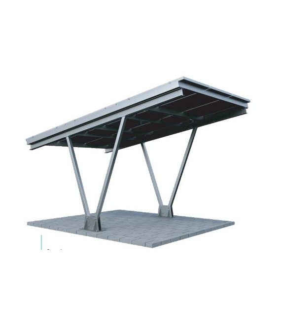 Carport jednostanowiskowy – CPU1 ; Układ modułów: V3x3 ; Wielkość modułu: 1954 × 1134 × 30 mm ; bez uszczelnienia