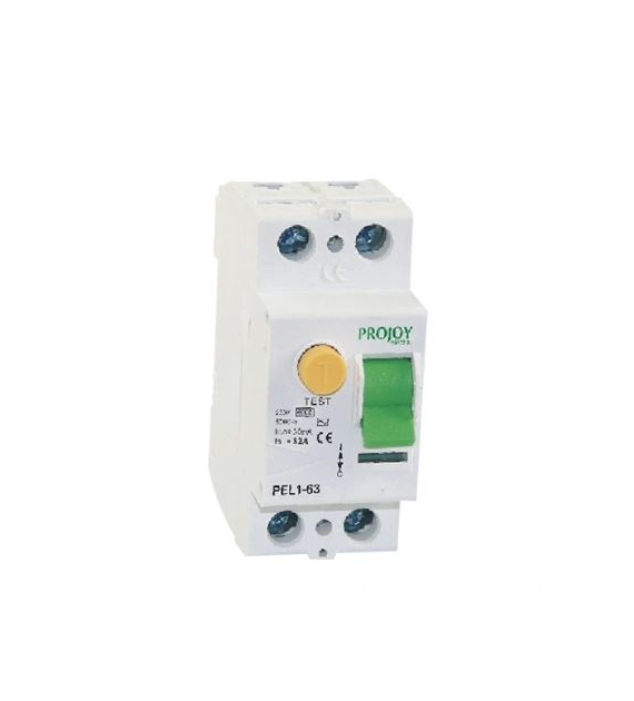 Projoy wył. różn., PEL1-63 16A 2P 30mA A